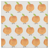 笑顔の桃 ファブリック (見本)