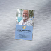 笑顔の歯科医 | 歯シールドアイコン マグネット名刺 (インサイチュ)