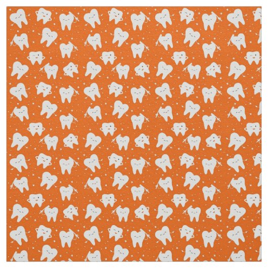 笑顔の歯 ファブリック (見本)