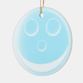 笑顔の泡 セラミックオーナメント (左)