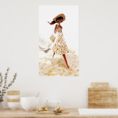 笑顔の瀬折田 ポスター (キッチン)