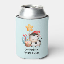 笑顔の牛かわいい愛らしい誕生日