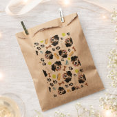 笑顔の犬ベルネーズマウンテンドッグ フェイバーバッグ (クリップ留めされた状態)