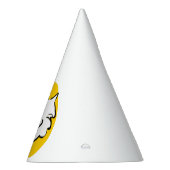 笑顔の猫が幸せ。猫をテーマにした パーティーハット (右)