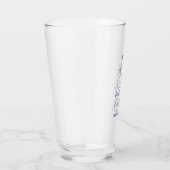 笑顔の猫ガラスコップを心配しない タンブラーグラス (右)