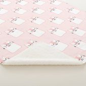 笑顔の猫 シェルパブランケット (3/4)