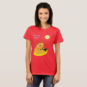 笑顔の猫Tシャツ Tシャツ (正面フル)