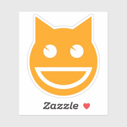 笑顔の絵文字 シール (シート)