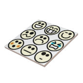 笑顔の絵文字 タイル (側面)