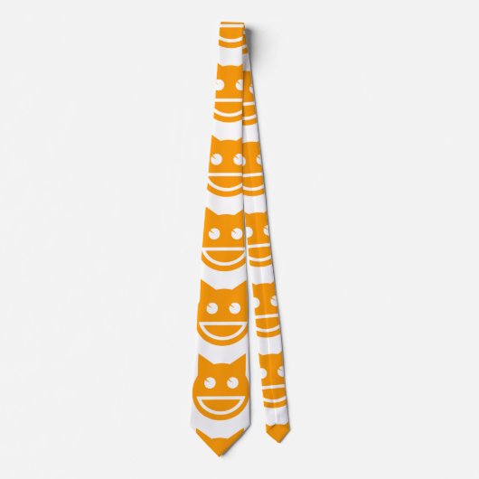 笑顔の絵文字 ネクタイ (正面)