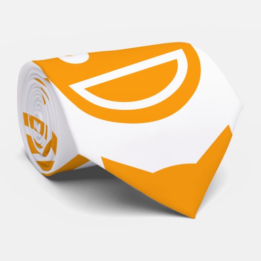 笑顔の絵文字 ネクタイ (ロール)