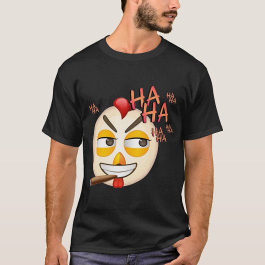 笑顔の絵文字Tシャツ Tシャツ (正面)