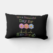 笑顔の美しい一日 – Lumbar P ランバークッション (裏面)