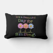 笑顔の美しい一日 – Lumbar P ランバークッション (正面)