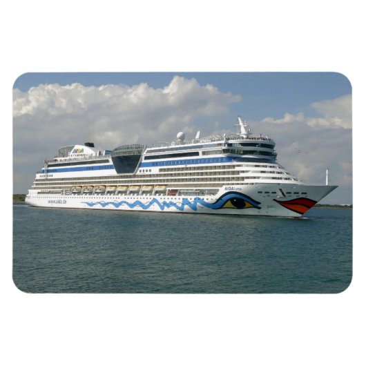 笑顔の船 マグネット (横)