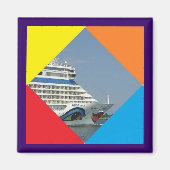 笑顔の船 マグネット (正面)