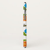 笑顔の花とミツバチ Case-Mate iPhoneケース (裏面/左)