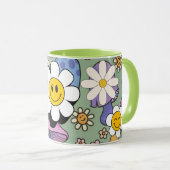 笑顔の花 マグカップ (正面右)