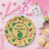 笑顔の野菜 ペーパープレート (パーティー)