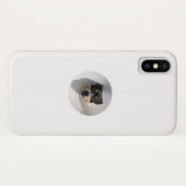 笑顔の面白い犬 Case-Mate iPhoneケース (裏面(横))