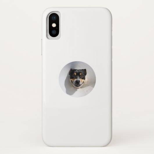 笑顔の面白い犬 Case-Mate iPhoneケース (裏面)