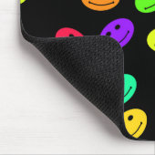 笑顔の顔マウスパッド マウスパッド (コーナー)