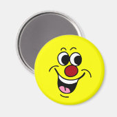 笑顔の顔不機嫌 マグネット (正面/裏面)