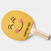 笑顔の顔笑顔の目卓球ラケット 卓球ラケット (横)