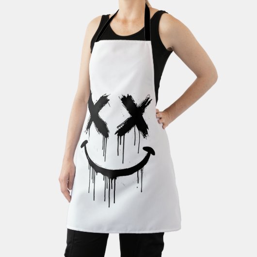 笑顔の顔 エプロン (インサイチュ)