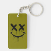 笑顔の顔 キーホルダー (裏面)