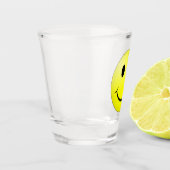 笑顔の顔 ショットグラス (左)