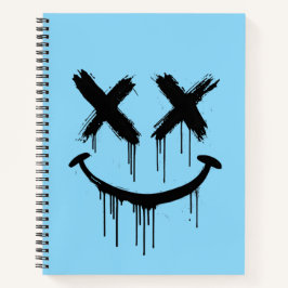 笑顔の顔 ノートブック