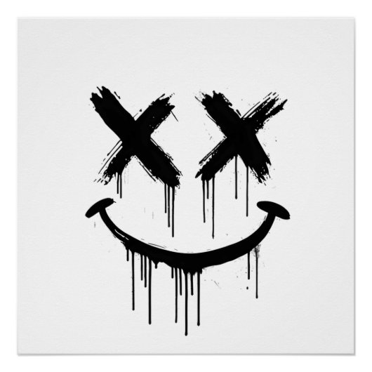 笑顔の顔 ポスター (正面)