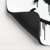 笑顔の顔 マウスパッド (コーナー)