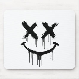 笑顔の顔 マウスパッド