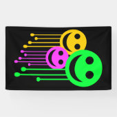 笑顔の顔 横断幕 (横)