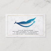 笑顔の顔 |歯科 名刺 (裏面)