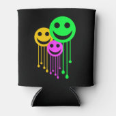 笑顔の顔 缶クーラー (正面)