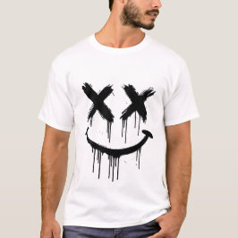 笑顔の顔 Tシャツ