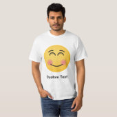 笑顔の顔Tシャツ Tシャツ (正面フル)