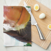 笑顔の馬 キッチンタオル (四つ折り)