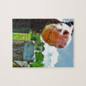 笑顔の馬 ジグソーパズル (横)