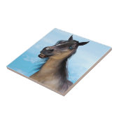 笑顔の馬 タイル (側面)