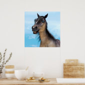 笑顔の馬 ポスター (キッチン)