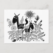 笑顔の馬 ポストカード (正面)