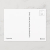 笑顔の馬 ポストカード (裏面)