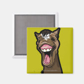 笑顔の馬 マグネット (正面/裏面)