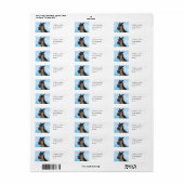 笑顔の馬 ラベル (フルシート)