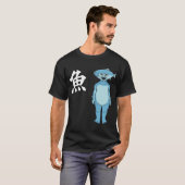 笑顔の魚 Tシャツ (正面フル)