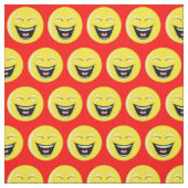 笑顔の鮮やかな赤 ファブリック (見本)